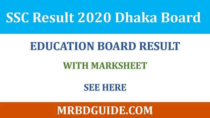 SSC Result Dhaka Board with Full Marksheet Featured Image - Mr BD Guide