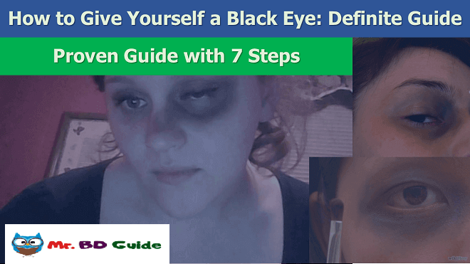 How to Give Yourself a Black Eye Featured Image by Mr. BD Guide