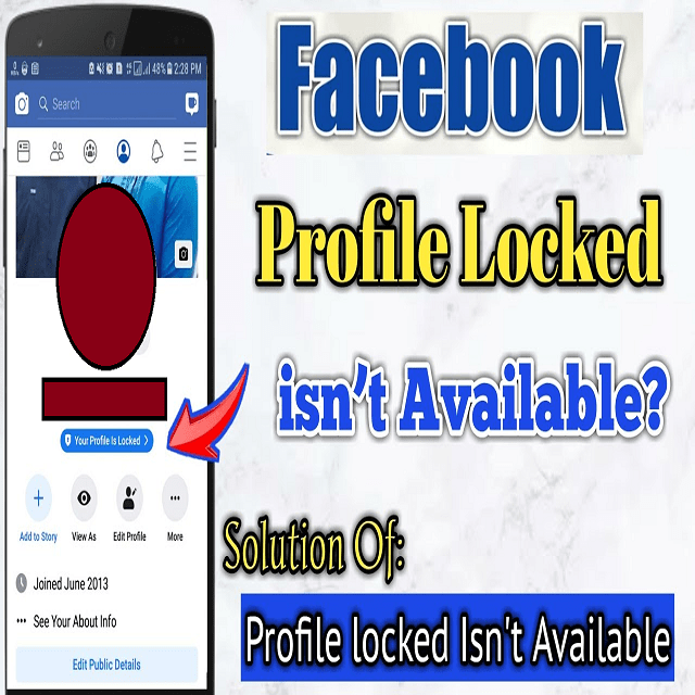 How to lock facebook profile