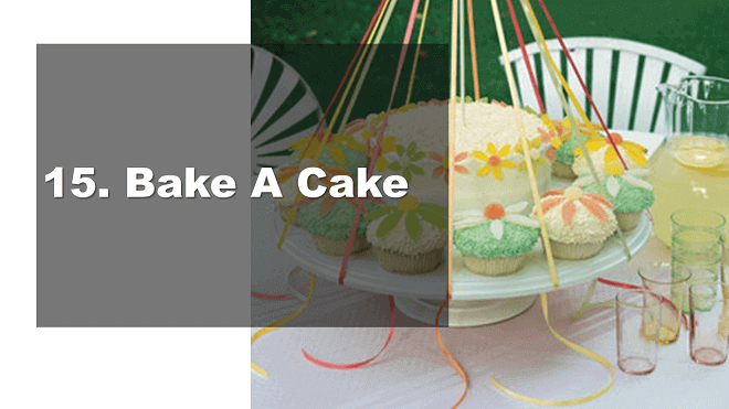 Bake A Cake - How to Celebrate May Day - Mr. BD Guide