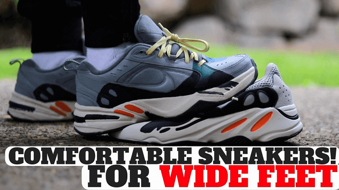 tennis shoes for flat wide feet