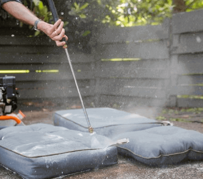 Want to know how to clean outdoor cushions? We will discuss that in multiple ways in a bit.