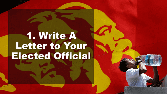 Write A Letter to Your Elected Official - How to Celebrate May Day - Mr. BD Guide