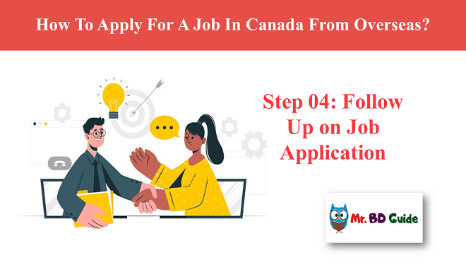 Step 04 - Follow Up on Job Application