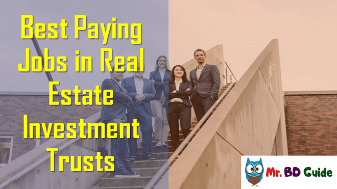 Best Paying Jobs in Real Estate Investment Trusts Featured Image - Mr. BD Guide