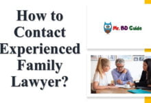 How to Contact An Experienced Family Lawyer Featured Image - Mr. BD Guide