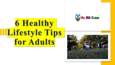 6 Healthy Lifestyle Tips for Adults Featured Image