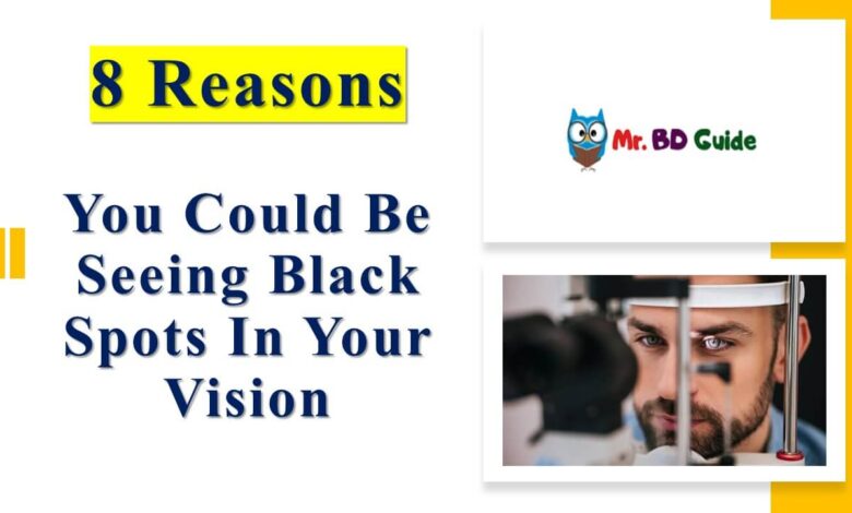 8 Reasons You Could Be Seeing Black Spots In Your Vision Featured Image