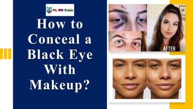 How to Conceal a Black Eye With Makeup Featured Image - Mr. BD Guide